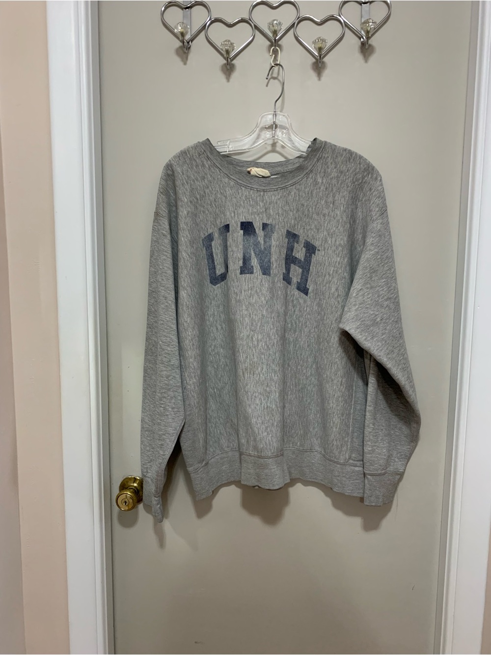 UNH Grey Crewneck Sweatshirt